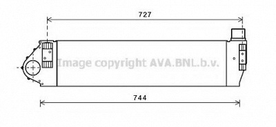 AVA QUALITY COOLING rt4482 -  Интеркулер